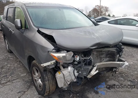 2015 Nissan Quest Platinum/S/Sl/Sv from USA, damaged, VIN JN8AE2KP7F9134444